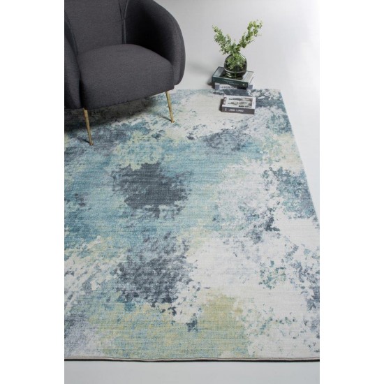 Roxy Blue/Yellow Nebula 6' x 9' Rug