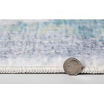 Roxy Blue/Yellow Nebula 6' x 9' Rug