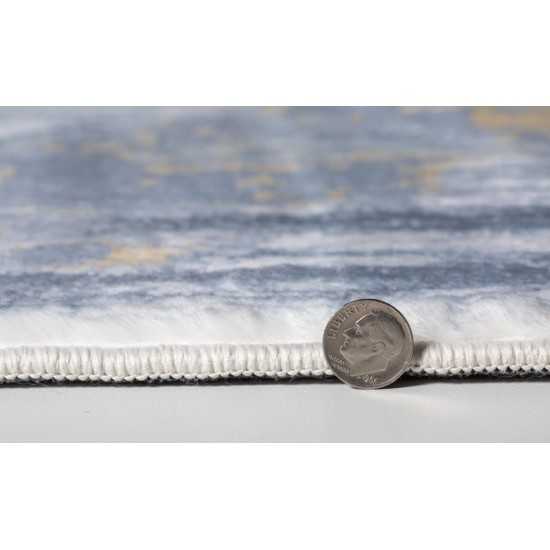 Roxy Grey/Gold Palette 6' x 9' Rug