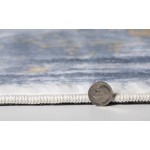 Roxy Grey/Gold Palette 7'6" x 10' Rug