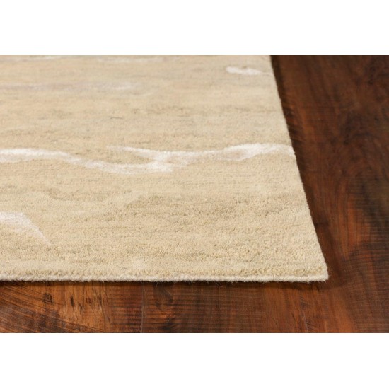 Serenity Beige Breeze 3'3" x5'3" Rug