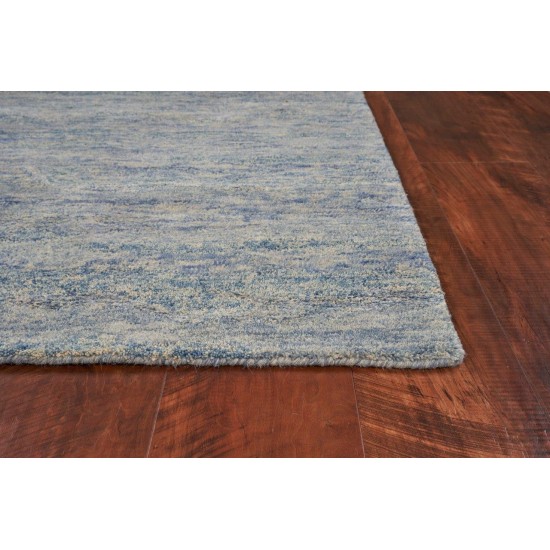 Serenity Ocean Blue Breeze 3'3" x5'3" Rug