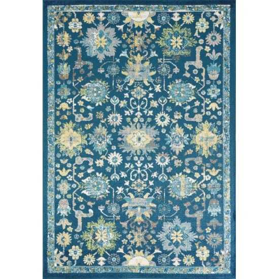 Skyline Teal Mackenzie 5'3"X 7'7" Rug