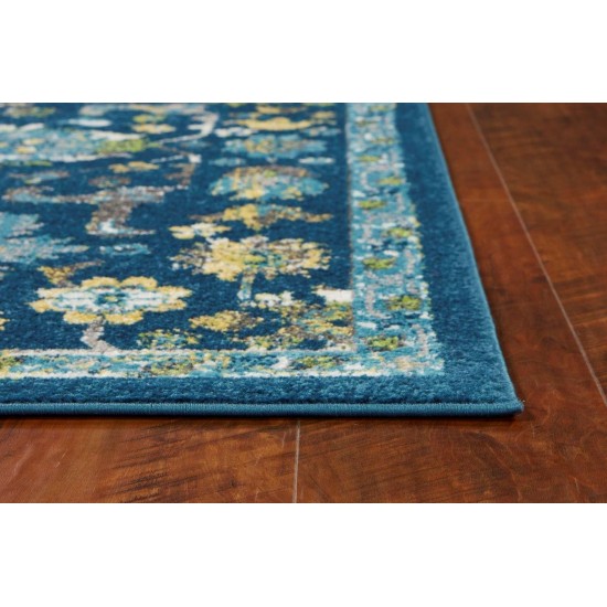 Skyline Teal Mackenzie 5'3"X 7'7" Rug