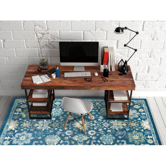 Skyline Teal Mackenzie 7'10"X 10'10" Rug