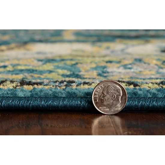 Skyline Teal Alana 7'10"X 10'10" Rug