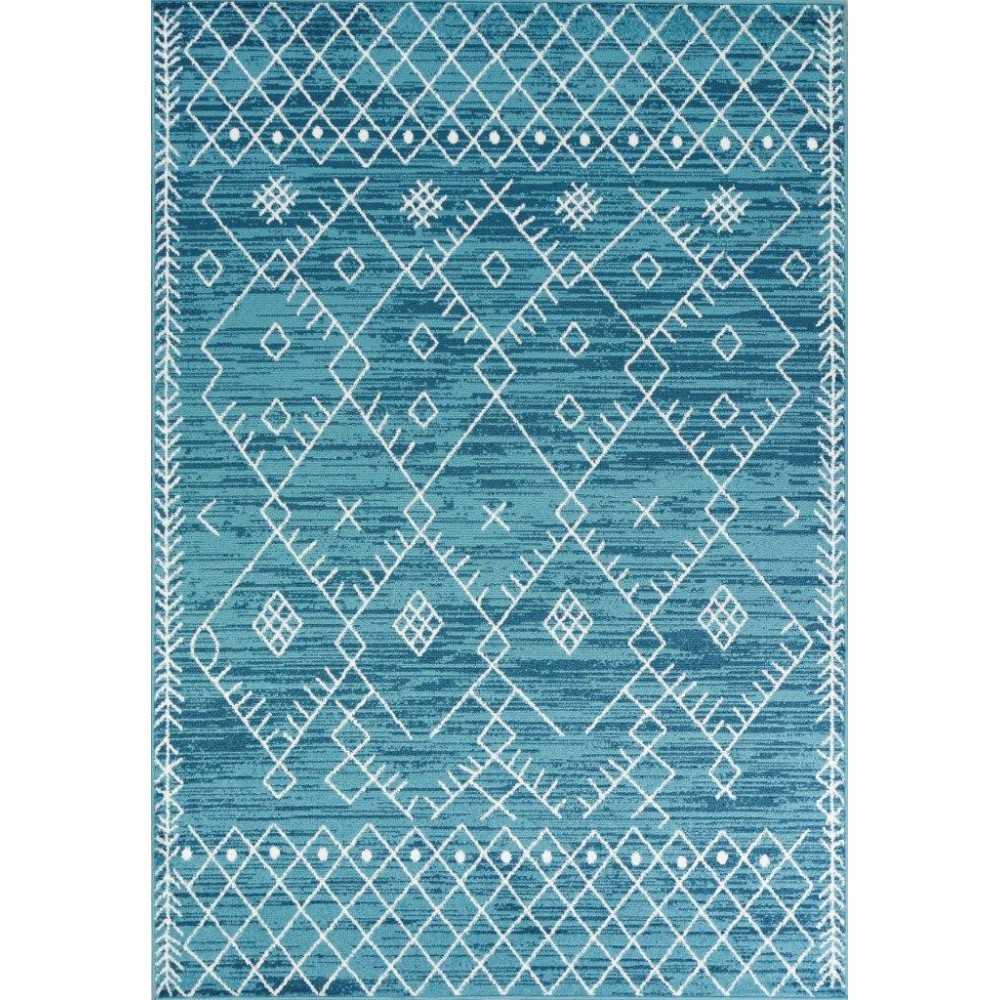 Skyline Ocean Blue Escape 5'3"X 7'7" Rug