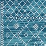 Skyline Ocean Blue Escape 5'3"X 7'7" Rug