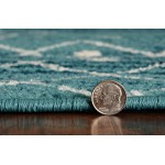 Skyline Ocean Blue Escape 5'3"X 7'7" Rug