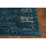 Skyline Teal Elliott 5'3"X 7'7" Rug