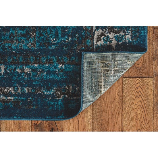 Skyline Teal Elliott 5'3"X 7'7" Rug