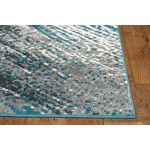 Skyline Grey/Blue Shades 5'3"X 7'7" Rug