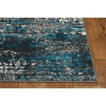 Skyline Grey/Blue Abode 5'3"X 7'7" Rug