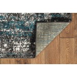 Skyline Grey/Blue Abode 5'3"X 7'7" Rug