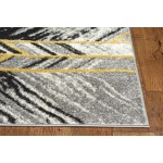 Skyline Grey Matrix 9' x 13' Rug