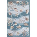 Sonesta Seafoam Shells 20" x 30" Rug