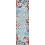 Sonesta Blue Lagoon 2' x 7'6" Runner Rug