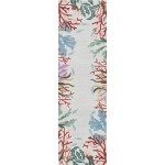 Sonesta Ivory Lagoon 2' x 7'6" Runner Rug