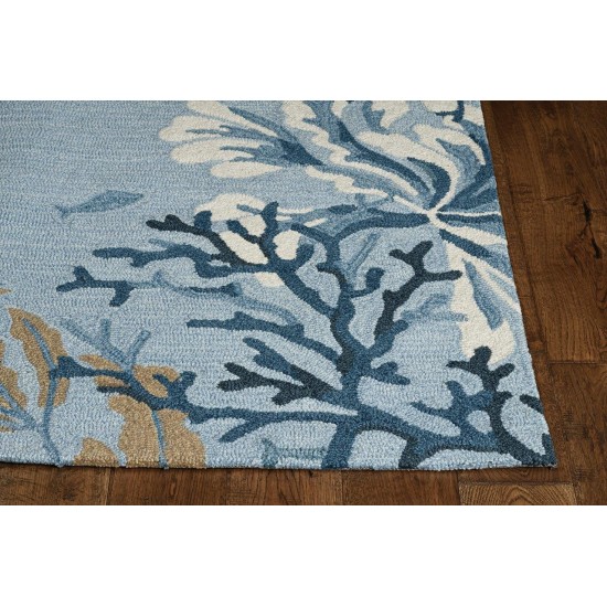 Sonesta Steel Blue Lagoon 20" x 30" Rug