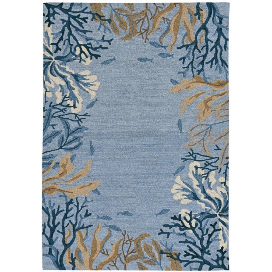 Sonesta Steel Blue Lagoon 27" X 45" Rug