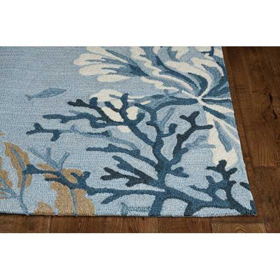 Sonesta Steel Blue Lagoon 27" X 45" Rug