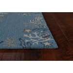 Sonesta Sea Blue Coastal 20" x 30" Rug