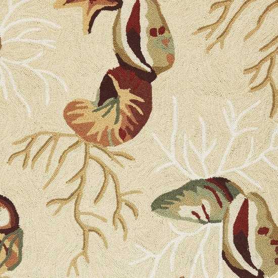 Sonesta Beige Coral Reef 20" x 30" Rug