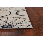 Sonesta Grey Wheels In Motion 3'3" x 5'3" Rug