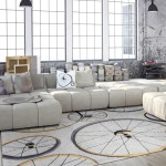Sonesta Grey Wheels In Motion 5' x 7'6" Rug