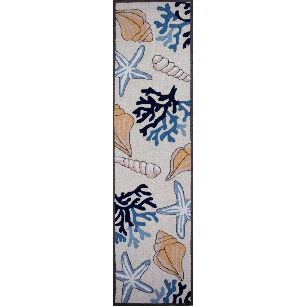 Sonesta Ivory Seashore 2' x 7'6" Runner Rug Sonesta Ivory Seashore 2' x 7'6" Runner Rug
