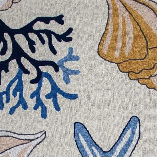 Sonesta Ivory Seashore 2' x 7'6" Runner Rug