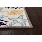 Sonesta Ivory Seashore 7'6" x 9'6" Rug