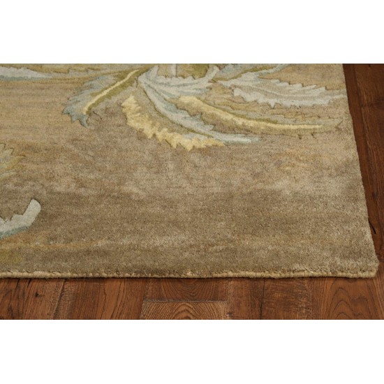 Sparta Moss Palm Trees 2'6" x 10' Runner Rug