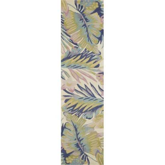 Sparta Pastel Tropics 2'6" x 10' Runner Rug