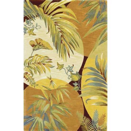 Sparta Coral/Ivory Breezes 3'6" x 5'6" Rug