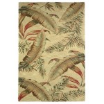 Sparta Ivory Ferns 5'3" x 8'3" Rug