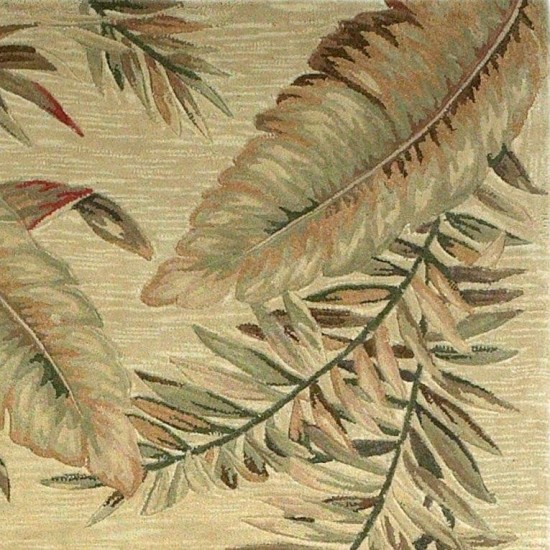 Sparta Ivory Ferns 5'3" x 8'3" Rug