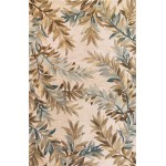 Sparta Ivory Tropical Branches 5'3" x 8'3" Rug