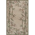 Sparta Ivory Bamboo Border 7'9" x 9'6" Rug