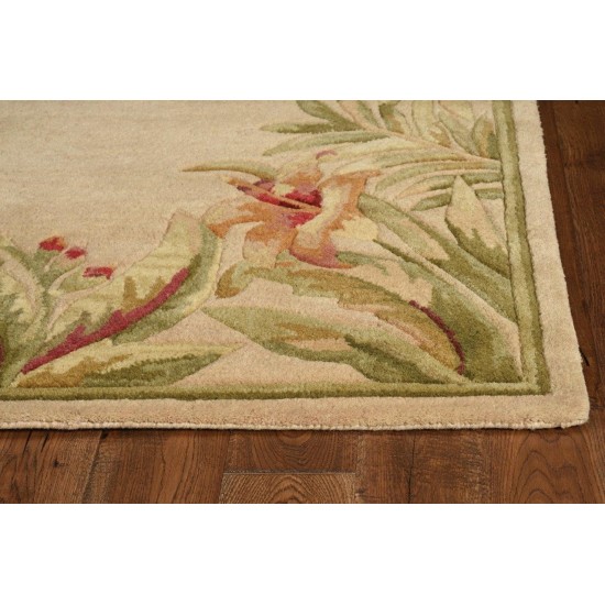 Sparta Ivory Rainforest 3'6" x 5'6" Rug