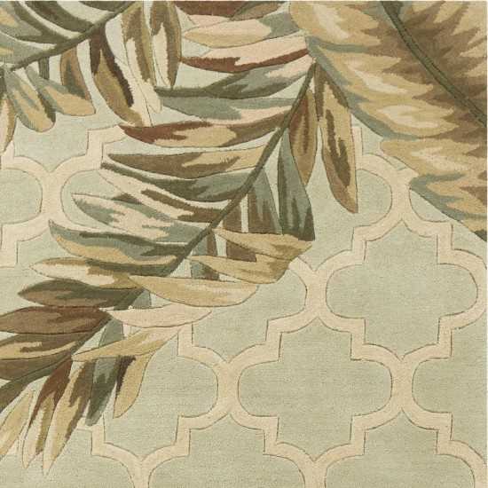 Sparta Sage Tropical Mosaic 3'6" x 5'6" Rug