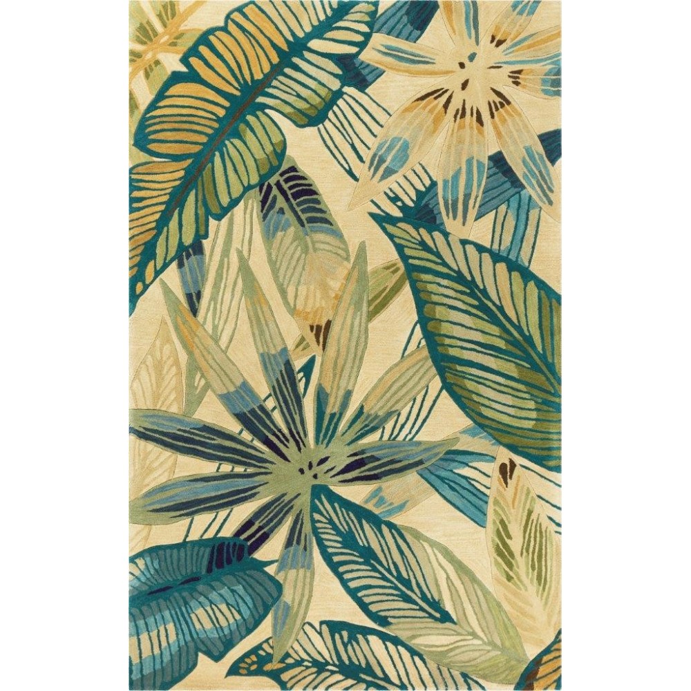 Sparta Ivory/Teal Nassau 5'3" x 8'3" Rug Sparta Ivory/Teal Nassau 5'3" x 8'3" Rug
