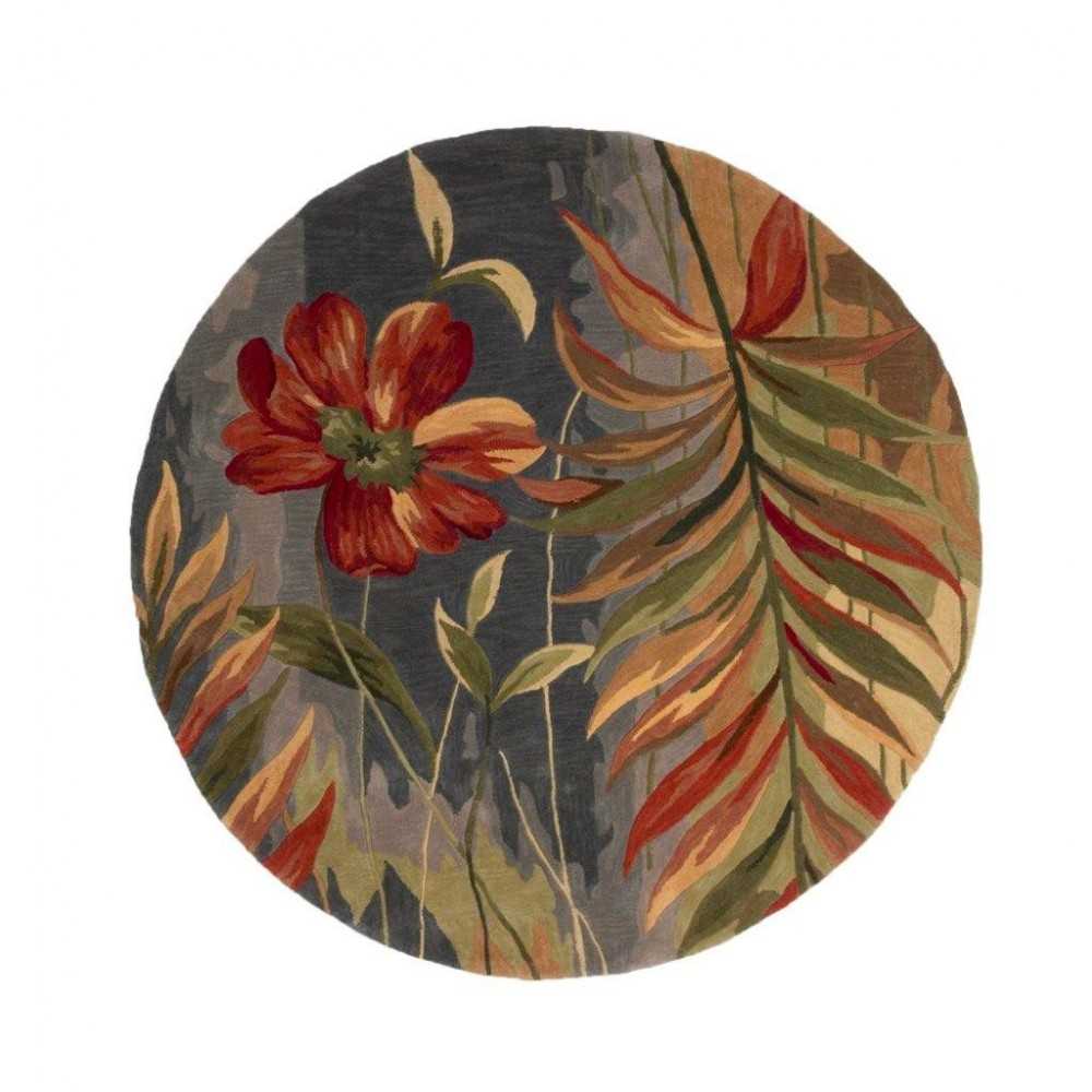 Sparta Multicolor Island Oasis 7'6" Round Rug