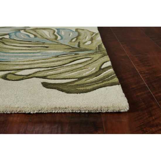 Sparta Ivory Florea 5'3" x 8'3" Rug