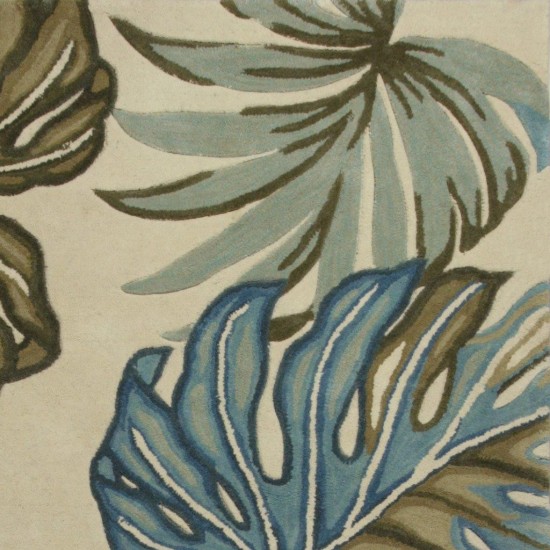 Sparta Ivory Florea 5'3" x 8'3" Rug