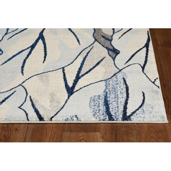 Stella Grey/Navy Visions 7'10" x 10'10" Rug