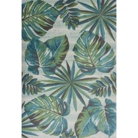 Stella Teal/Green Nassau 3'3" x 4'11" Rug