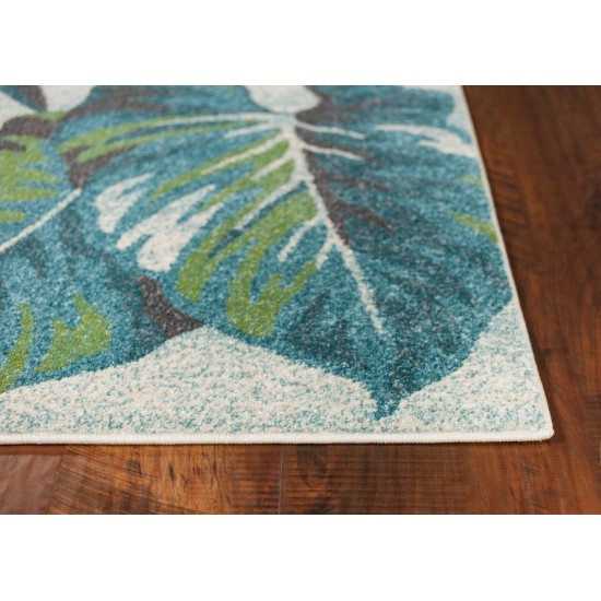 Stella Teal/Green Nassau 5'3" x 7'7" Rug