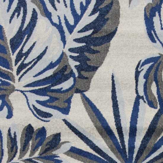 Stella Grey/Blue Nassau 9'10" x 13'2" Rug