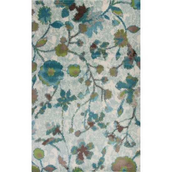 Stella Teal Reflections 3'3" x 4'11" Rug